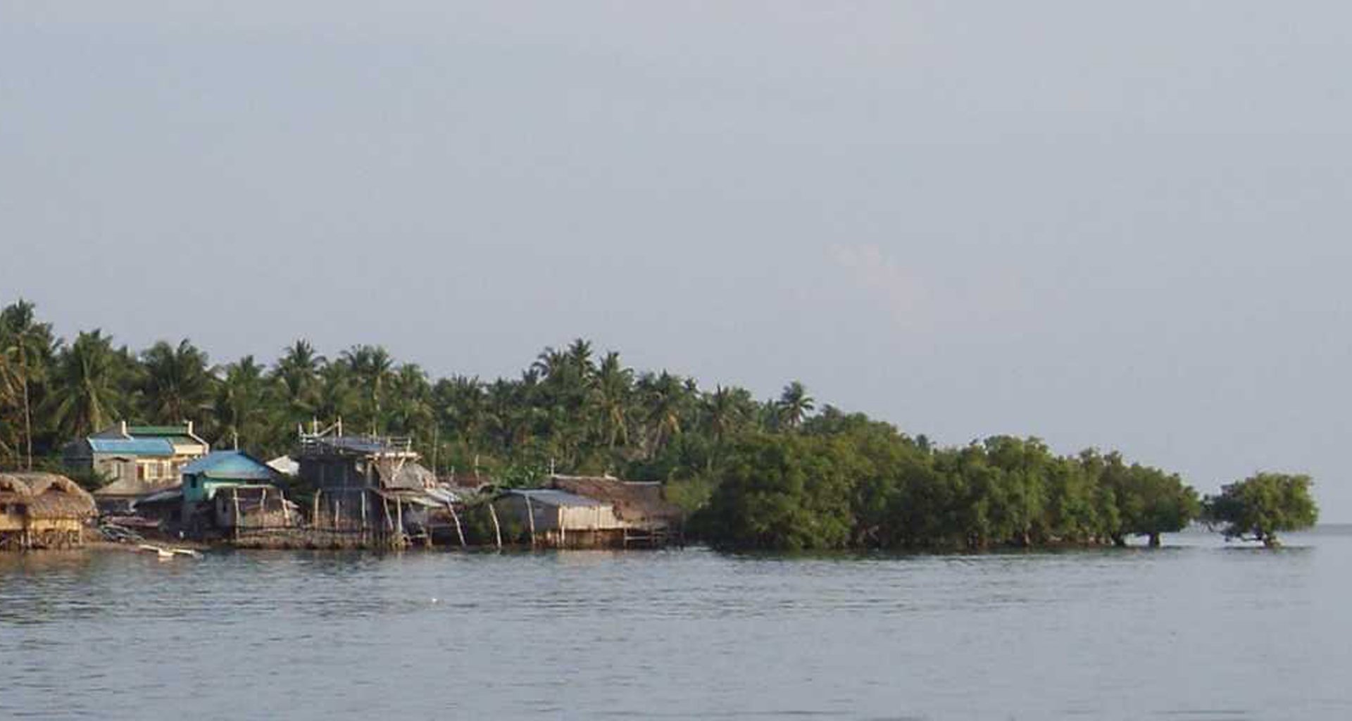 Küstenstreifen auf den Philippinen Küstenstreifen auf den Philippinen