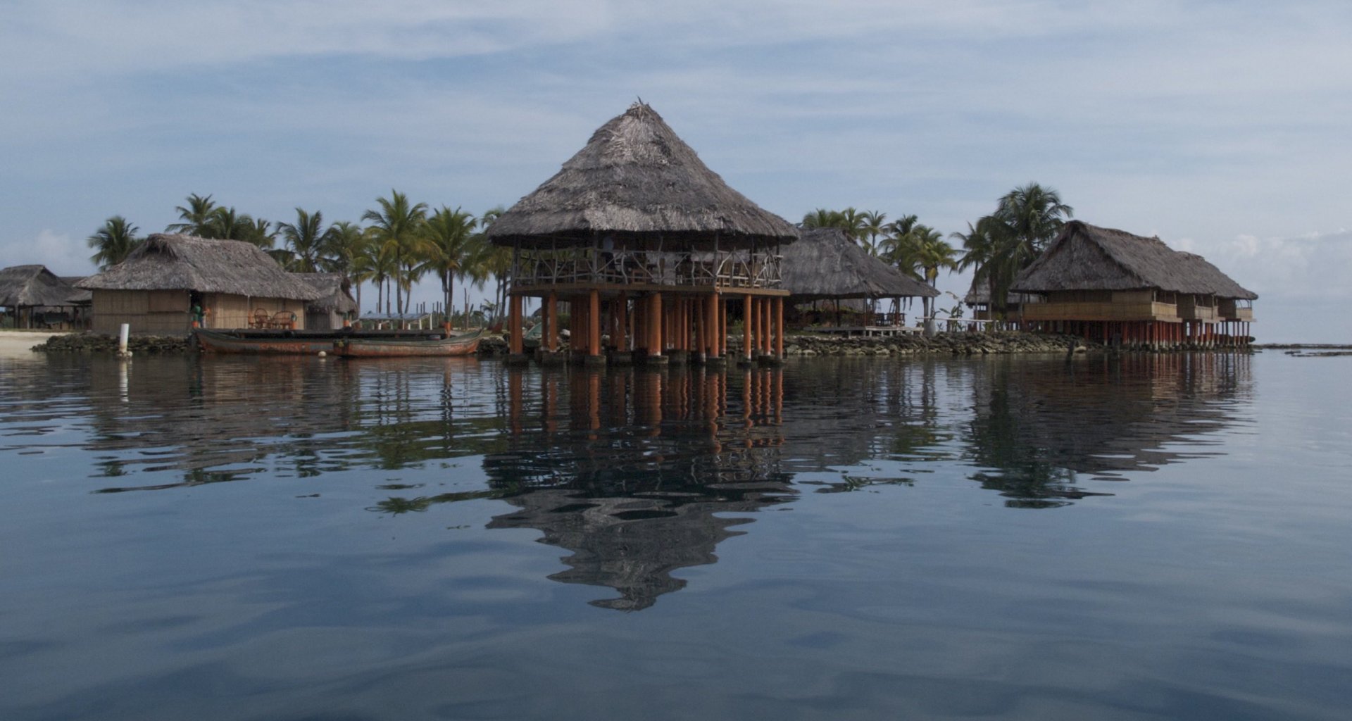 Häuser in Guna Yala Häuser in Guna Yala