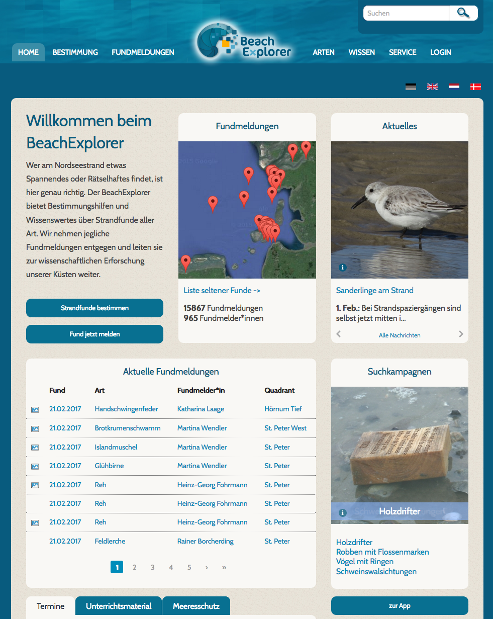 Screenshot BeachExplorer - Nordsee Screenshot BeachExplorer - Nordsee